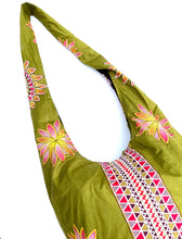 Load image into Gallery viewer, Yellow Flower Slouch Bag
